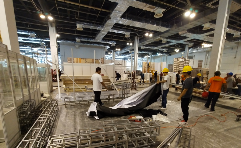 2019上海Medtec中國展布展正在進行中-普樂斯等離子清洗機